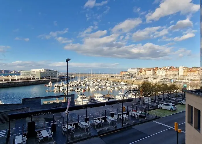 Balcon Del Puerto Luxury - Vut-3921-as Lägenhet Gijón